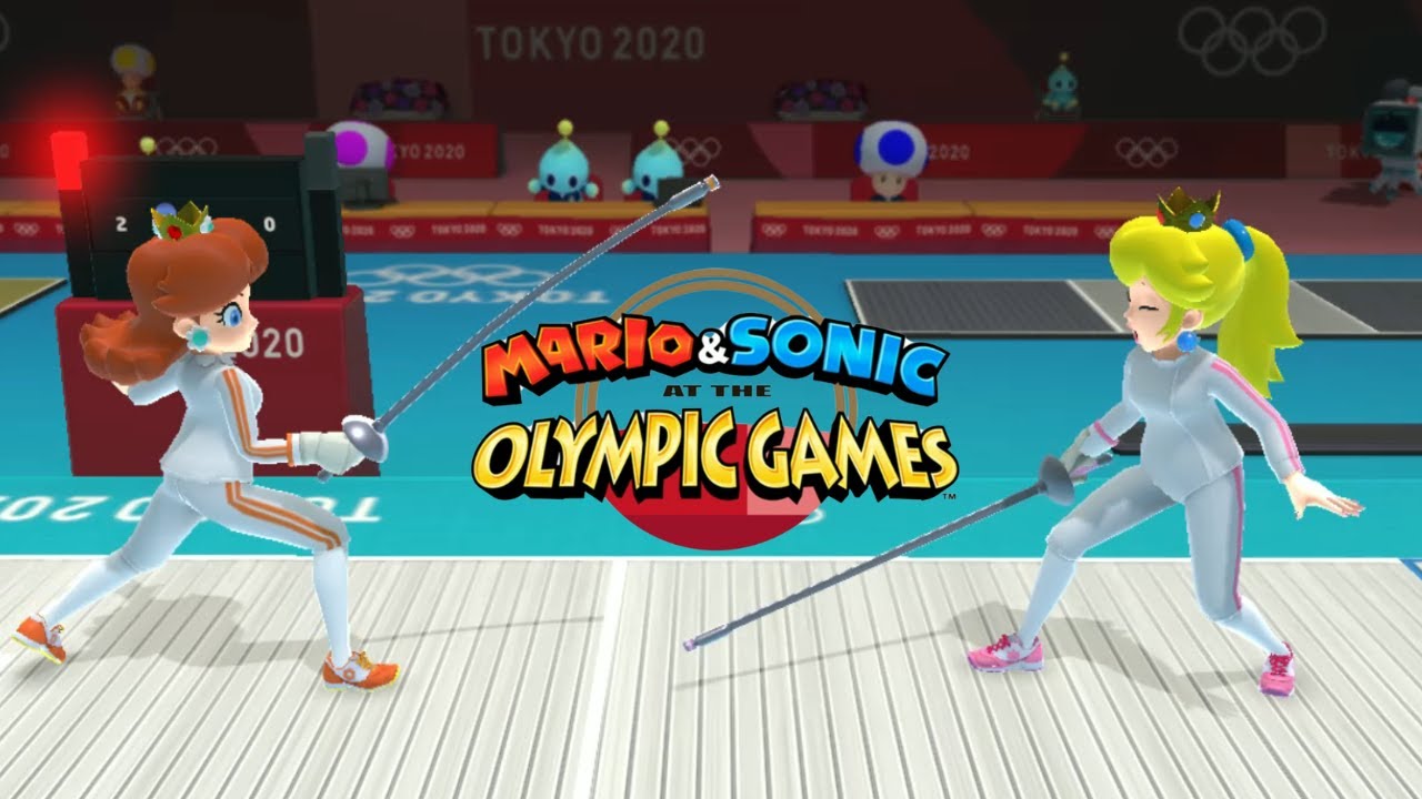 Fencing ( Hard ) Mario & Sonic At The Olympic Games Tokyo 2020 Fencing Gameplay ( Switch )