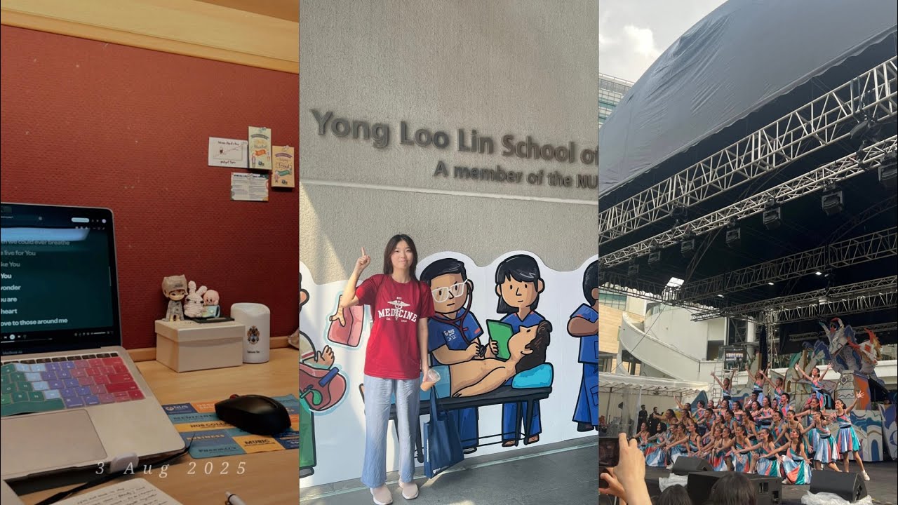 moving into hall, orienting into med school, nus rag, sg60 | VALogs Med School EP 0