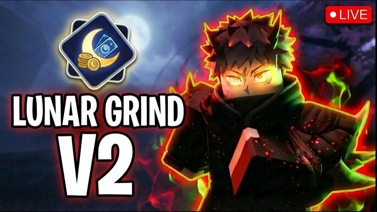 Jujutsu Infinite LUNAR EVENT FARMING LIVE! 💀🌕
