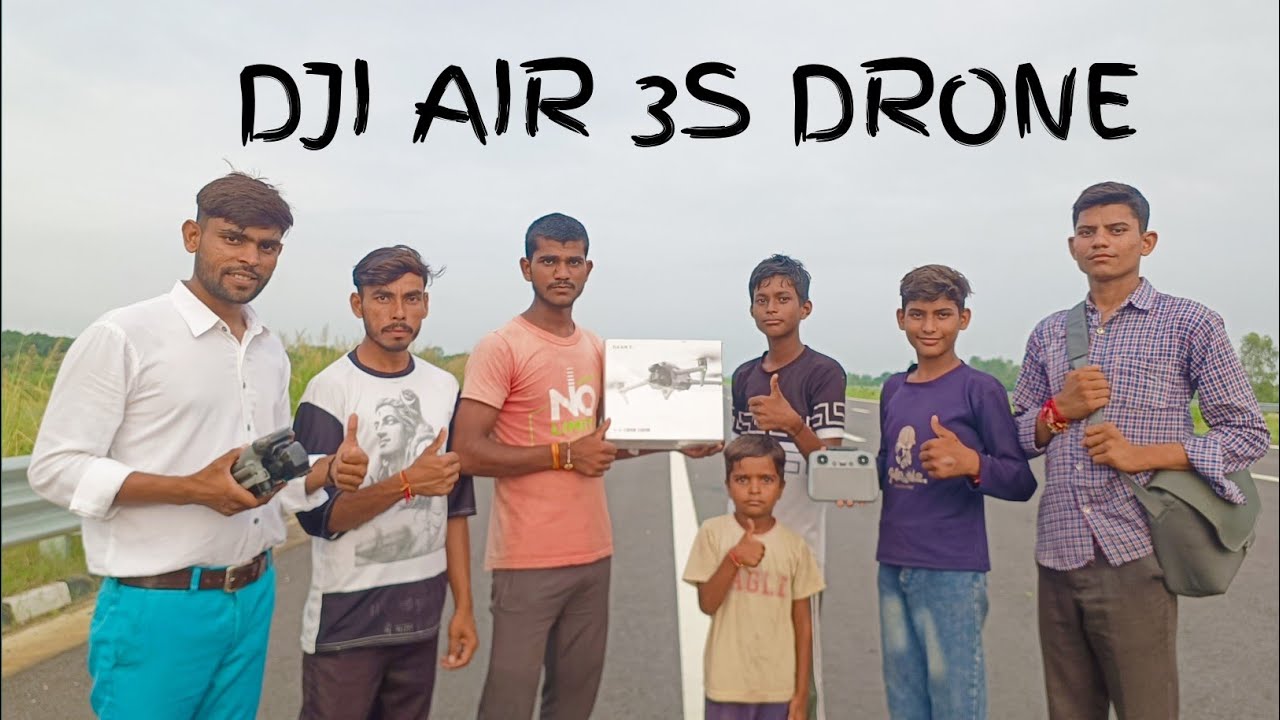 Dji Air 3S Drone Unboxing | दा गंगा एक्सप्रेसवे हाईवे | Mr.Souravh Drone Pilot | Dji Air 3S Drone 
