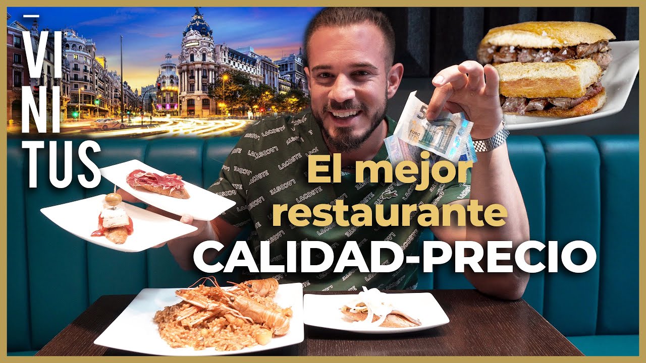 La MEJOR ELECCI&Oacute;N para COMER por 25&euro; en Madrid (NO CREER&Aacute;S sus PRECIOS)