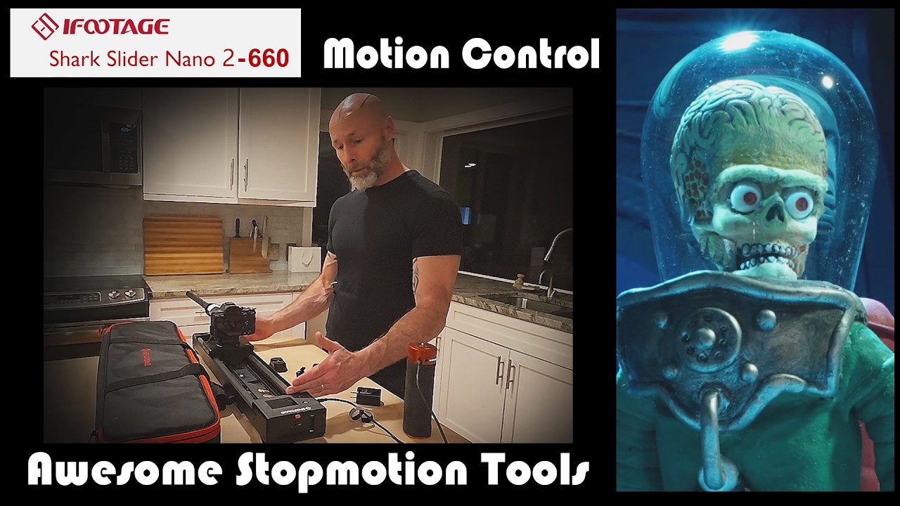 iFootage Shark Nano II: Для покадровой анимации #ifootage #stopmotion #motioncontrol #justinrasch