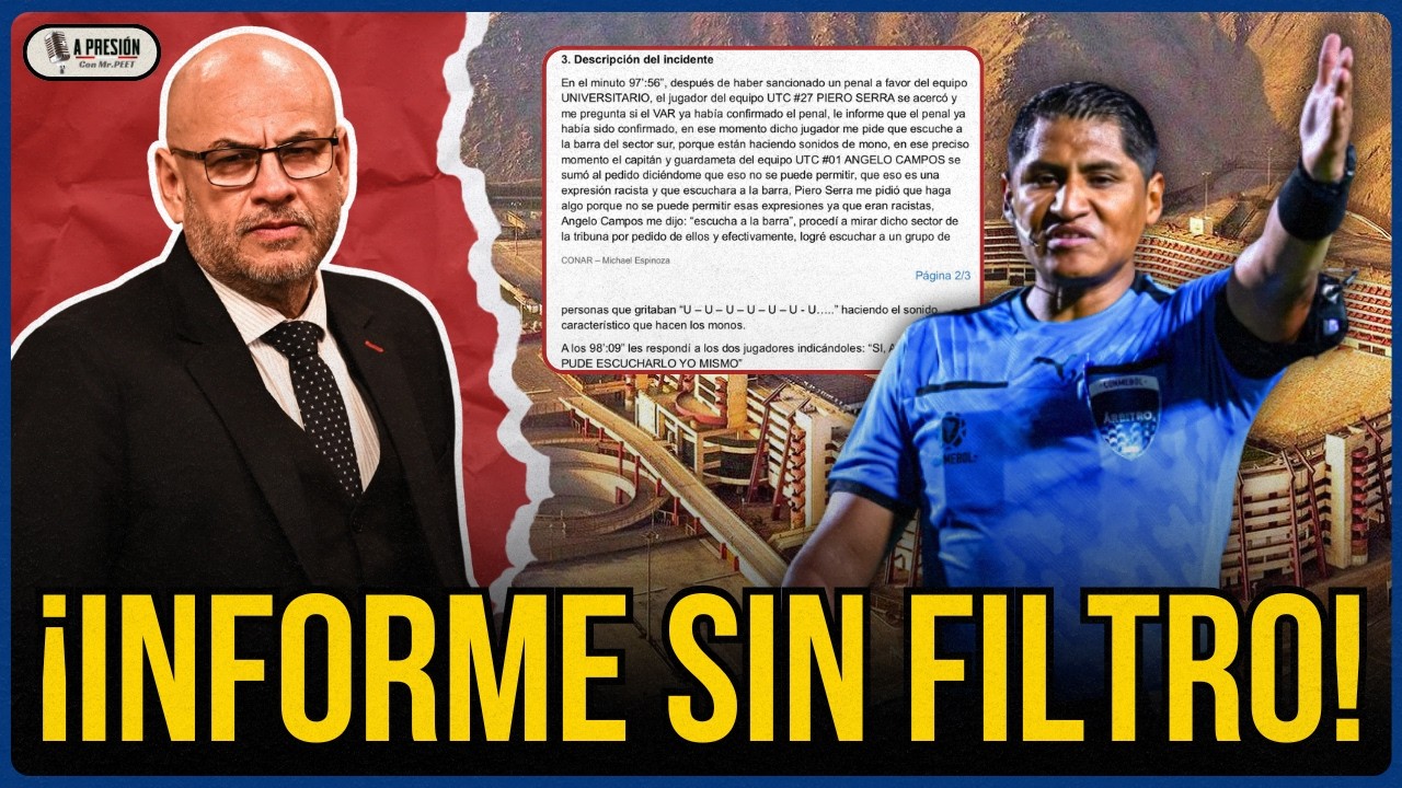 ¿SANCIÓN EN CAMINO? MICHAEL ESPINOZA REVELA SU INFORME Y COMPLICA