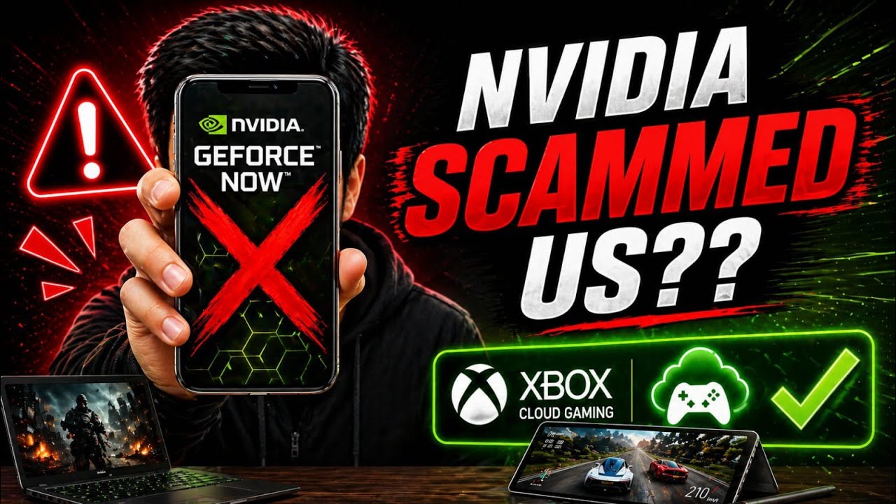 GeForce NOW Overhyped? 🤯 Xbox Cloud Gaming Better?