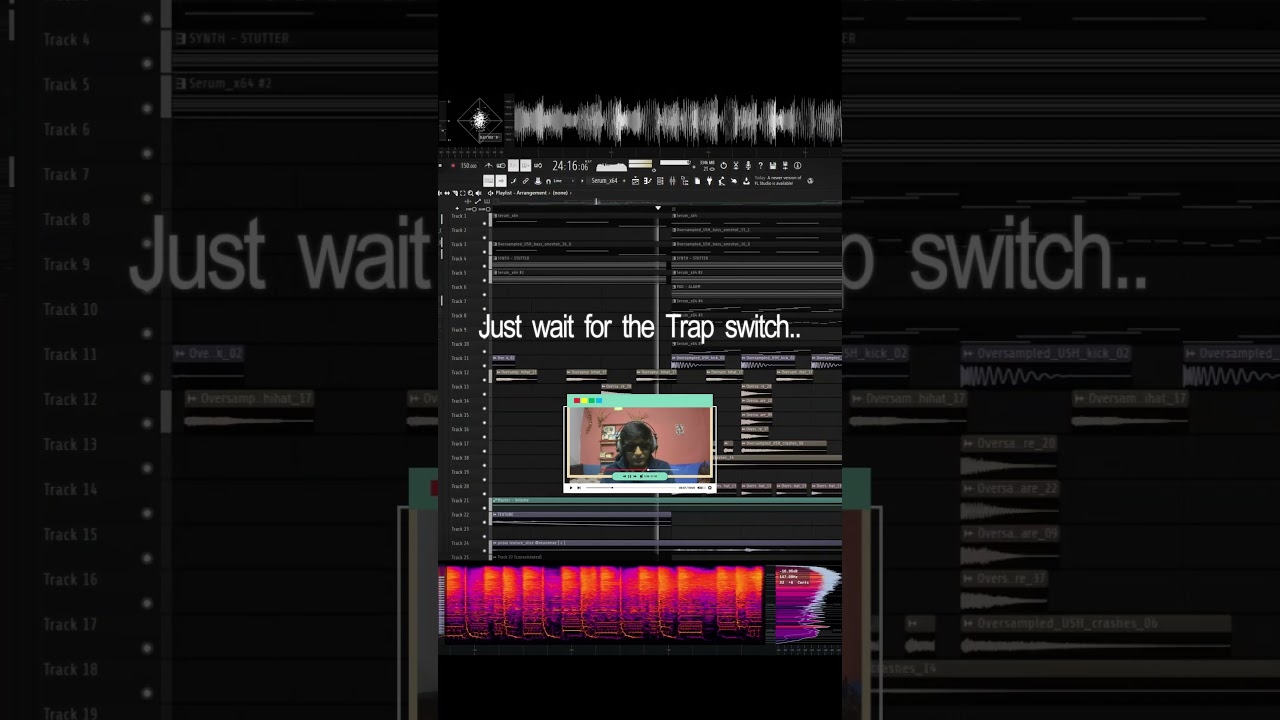 Indian Producer making beats for 2hollis #shorts #flstudio #2hollis