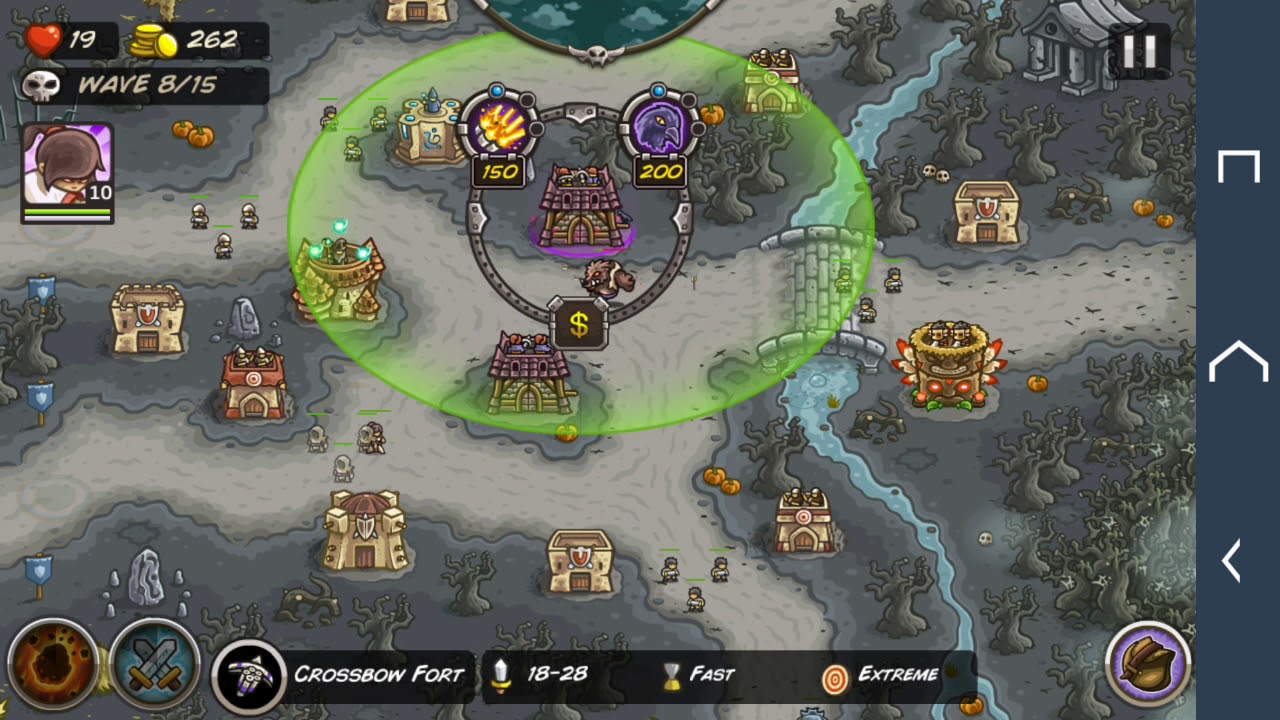 Kingdom rush frontiers - Desecrated Grove