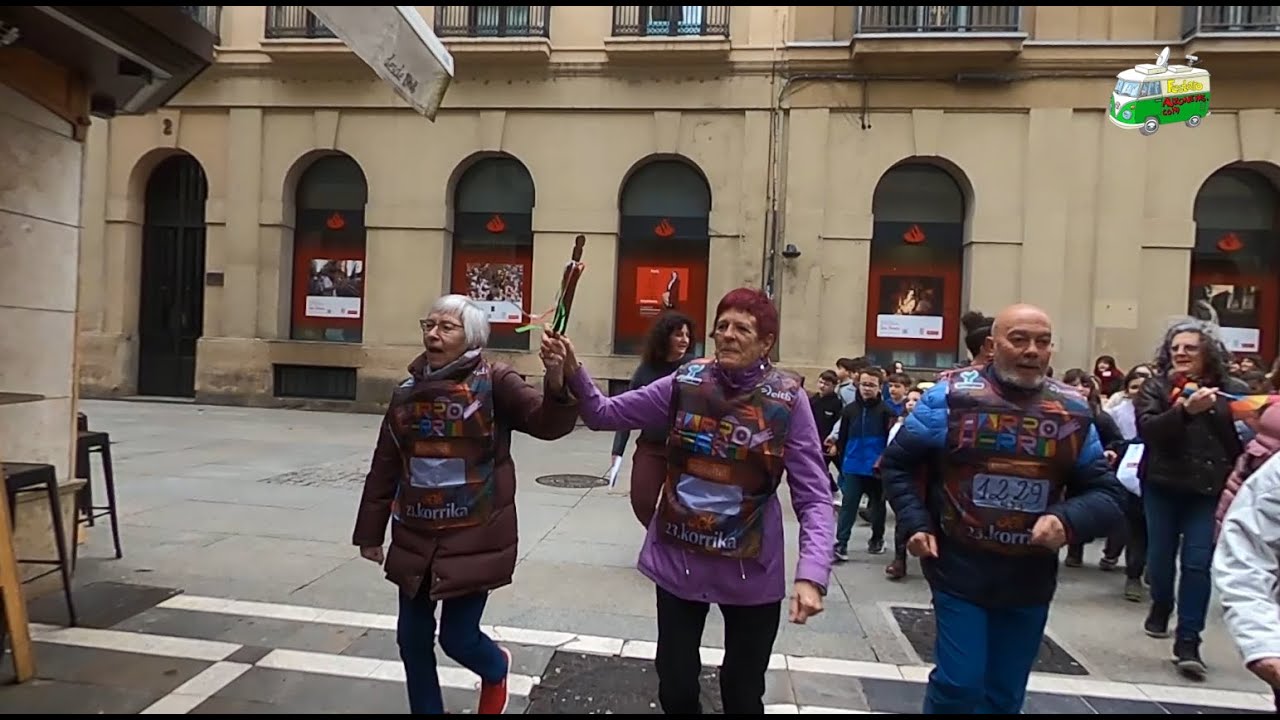 Korrika Simulakroa 2024: Iruñeako Alde Zaharra