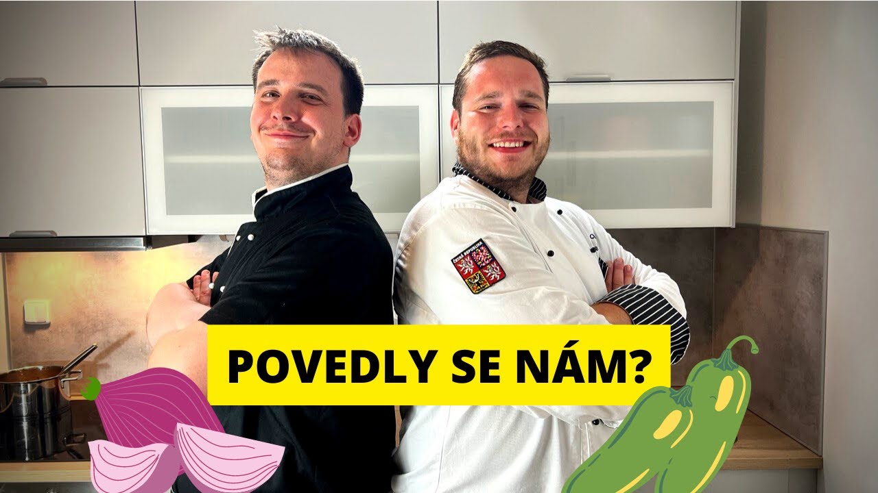 Marek a Vít vaří plněné papriky (RU + CZ)