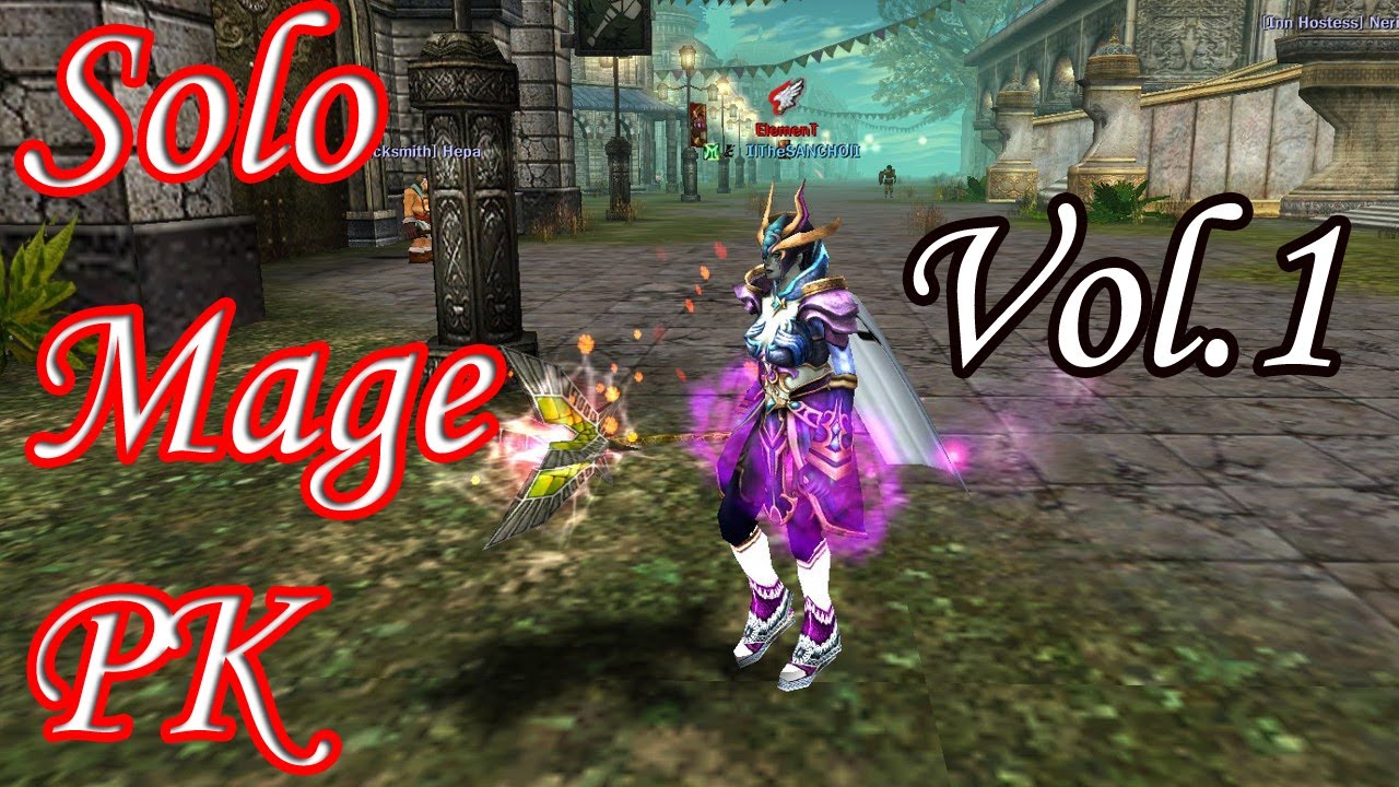 Knight Online 2022 Rosetta Server ( SANCHO ) Solo Flame Mage Pk VOL [1]th