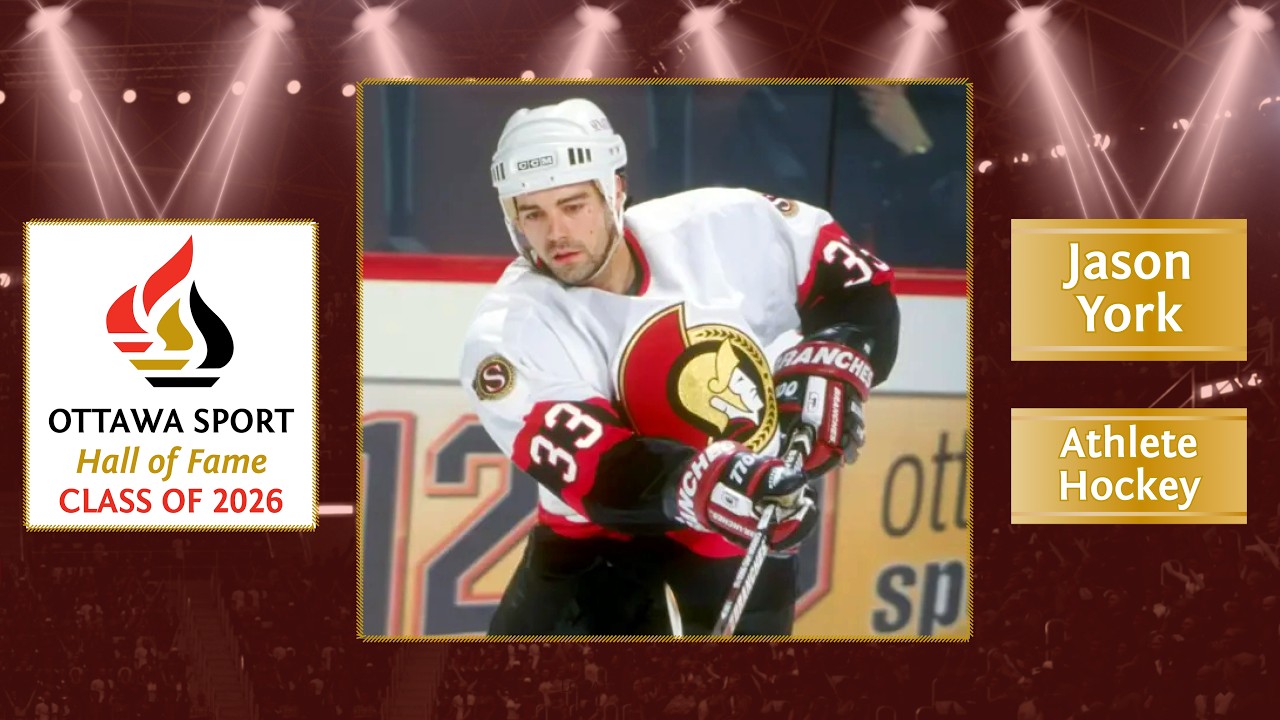 2026 Ottawa Sport Hall of Fame Inductee Jason York
