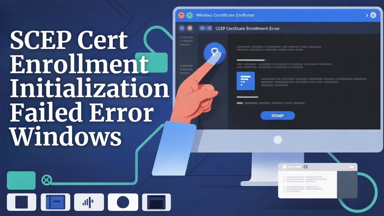 SCEP Certificate Enrollment Initialization Failed Error on Windows 11/10 [FIXED]