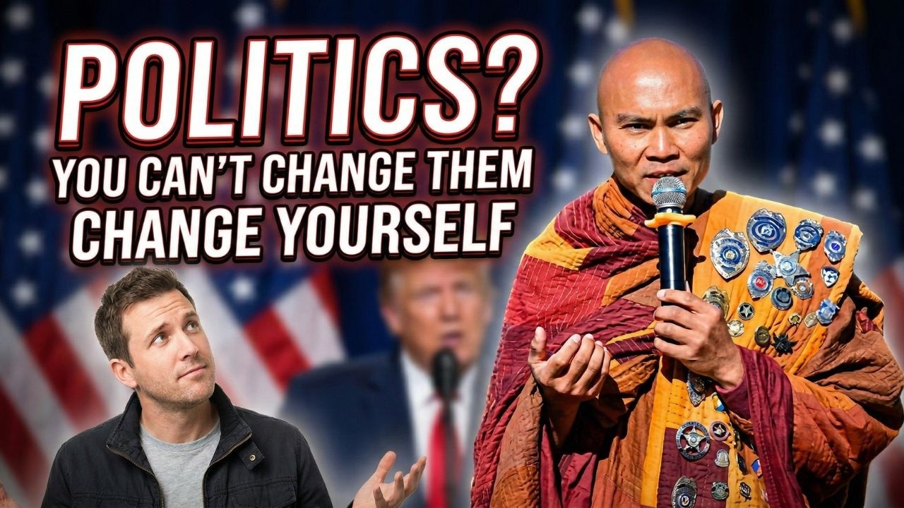 Someone in Washington DC Asked Bhikkhu Pannakara About Politics — The Room Fell Silent