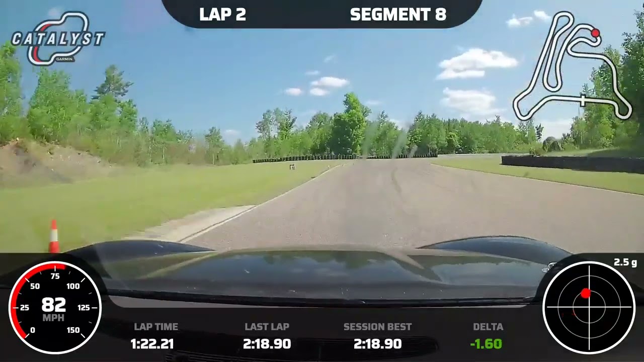Z06.R Calabogie Motorsport Park Testing, personal best lap