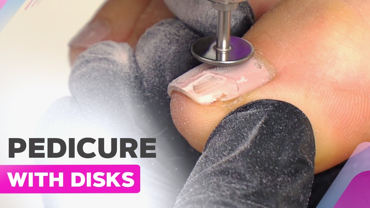 A Pedicure Tutorial Using Filing Disks | Drill Bit Alternative