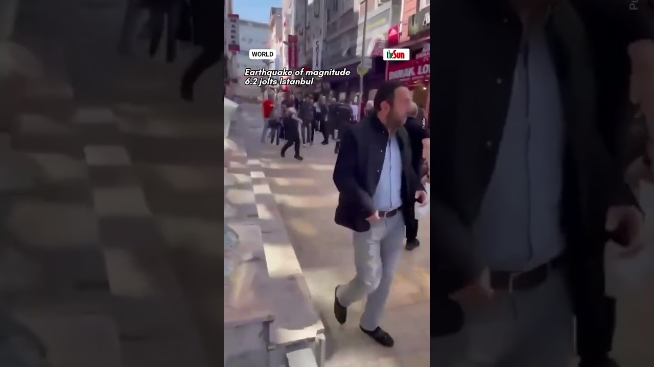 Earthquake of magnitude 6.2 jolts Istanbul