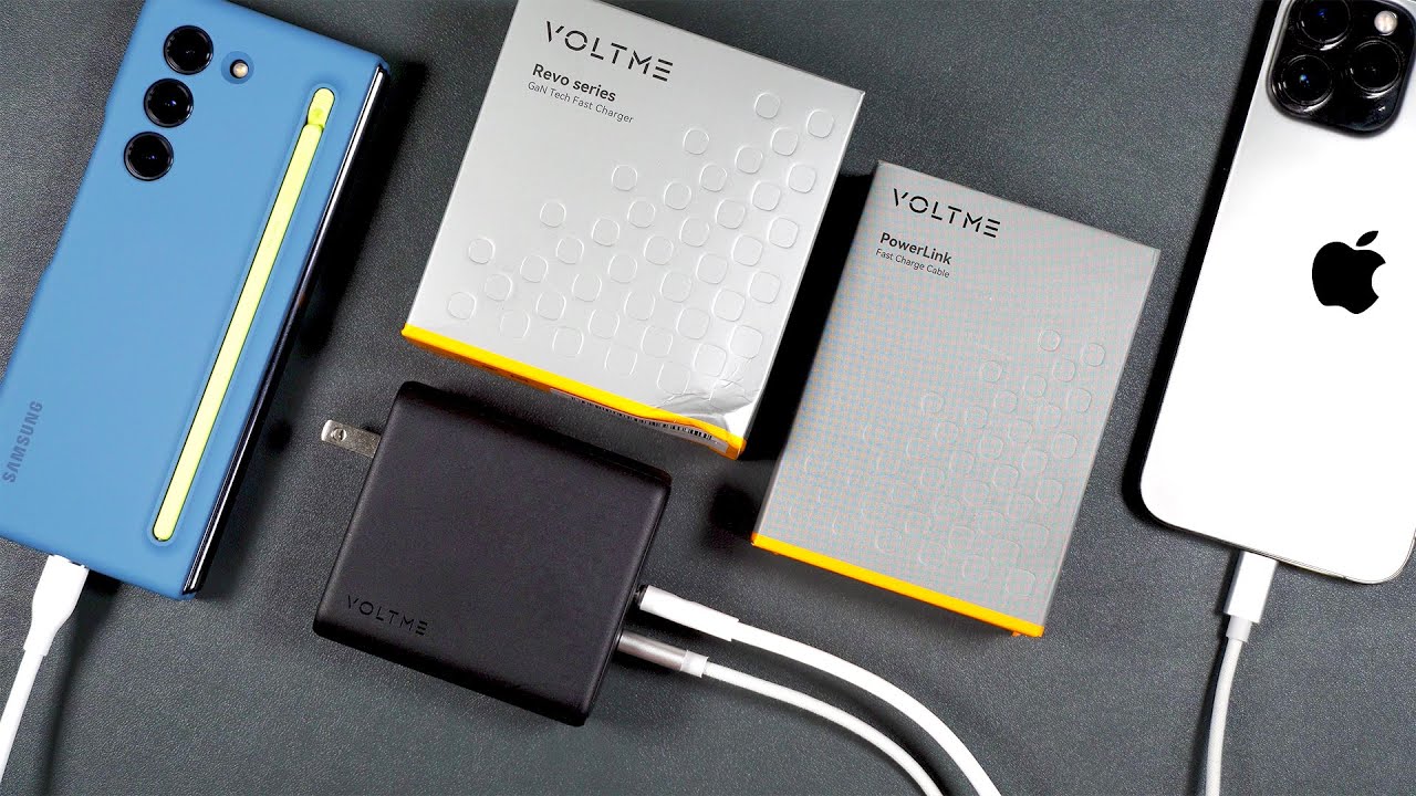 VOLTME 140W USB C Power Adapter, Quick Charge Devices Small & Large