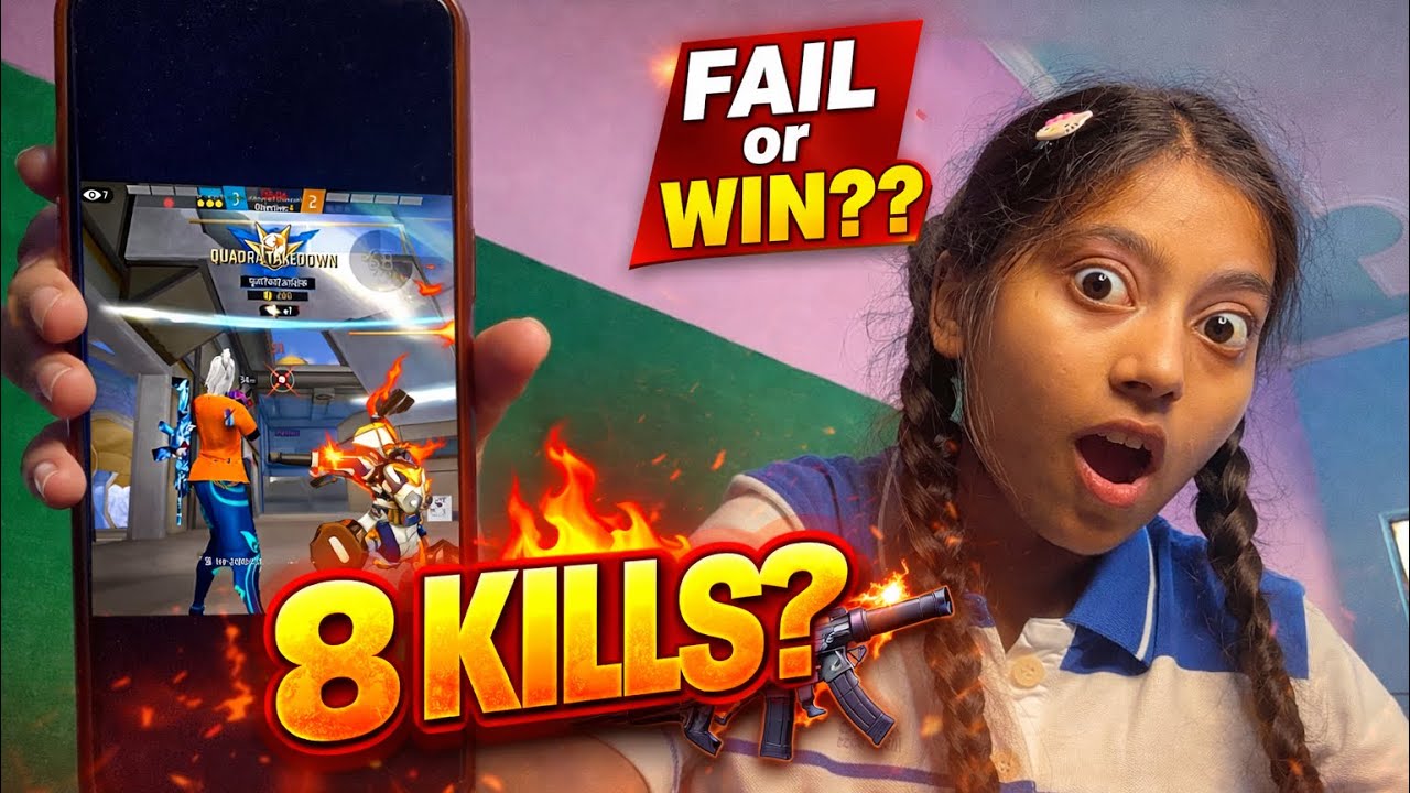 Can I Do 8 KILLS? 😱 Watch Till End!