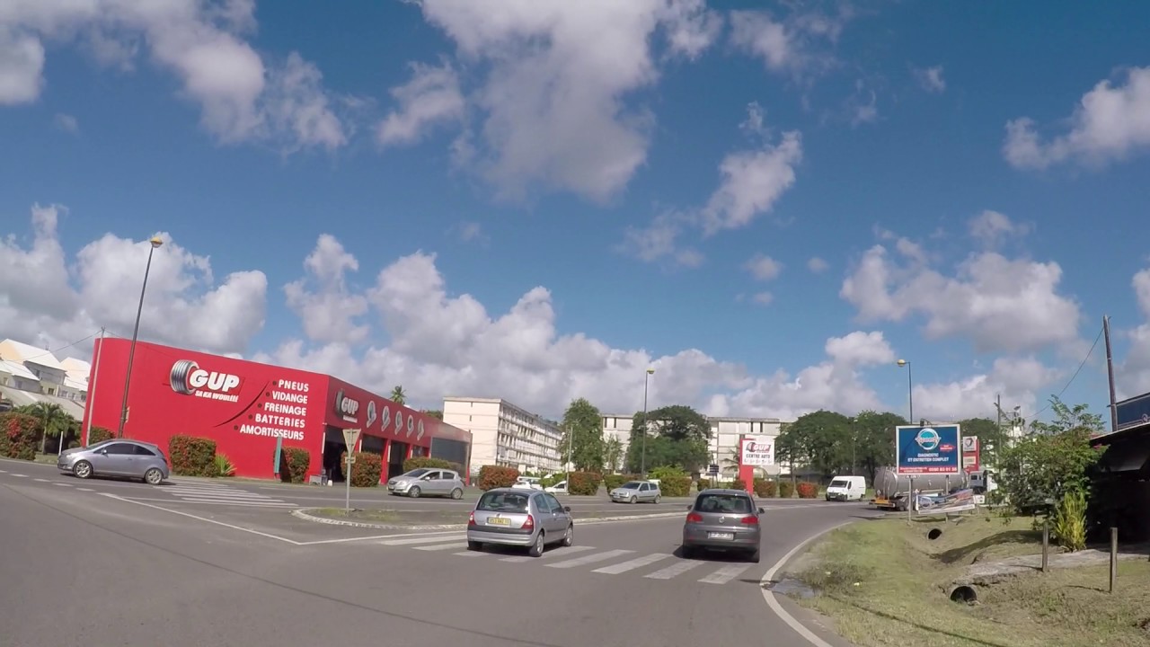 Guadeloupe Route Pointe à Pitre Aéroport, Gopro / Guadeloupe Route Pointe à Pitre Airport, Gopro