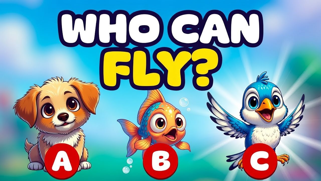 Can you Guess Animals🐶🦁, colours🔴🟡 & Fruits🍎🍌? | Fun Quiz for kids | Boost your kid's knowledge