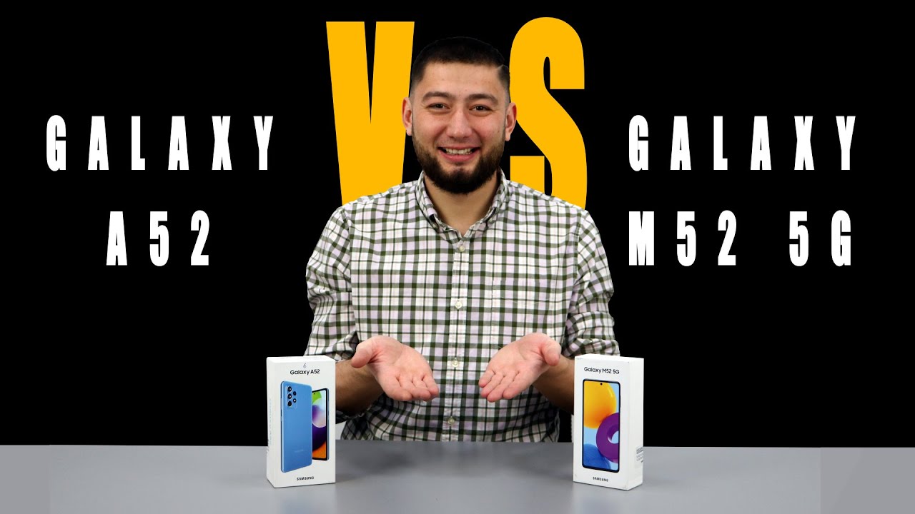 Titanlar jangi: A52 vs M52 5G