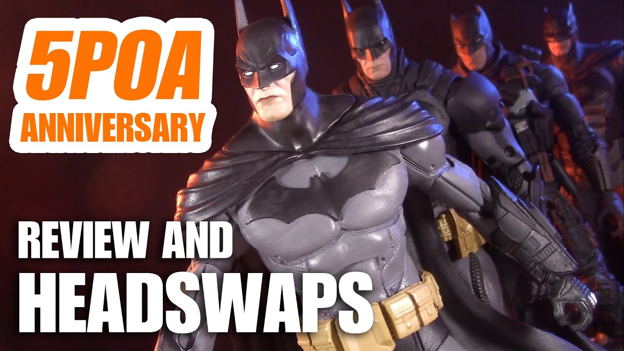 Аркхэм-сити: обмен головами Бэтмена! Обзор фигурки DC Multiverse — 5POA, специальный выпуск к дву...