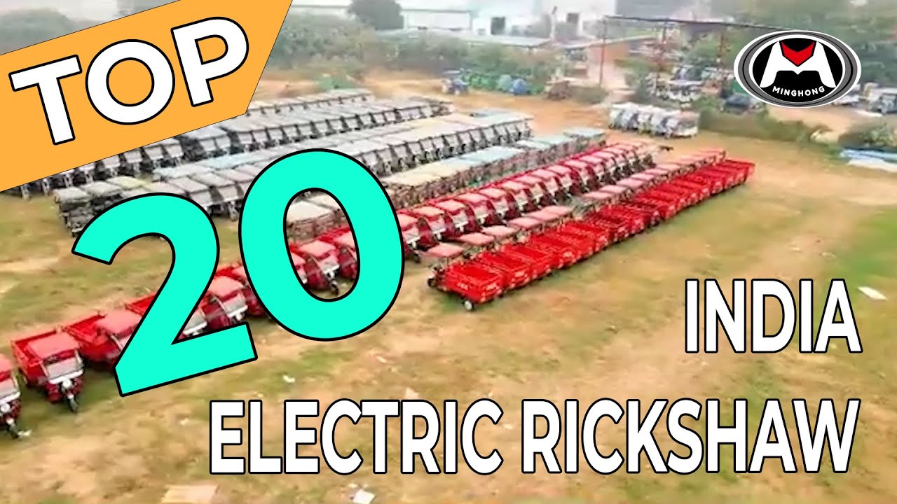 Top 20 E-Rickshaws in India (With Price, Range, Battery, and Charging Info)