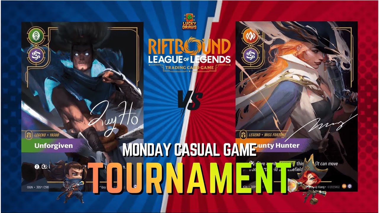 Yasuo VS Miss Fortune [RiftBound | Tournament | BO1 | Semi Final]