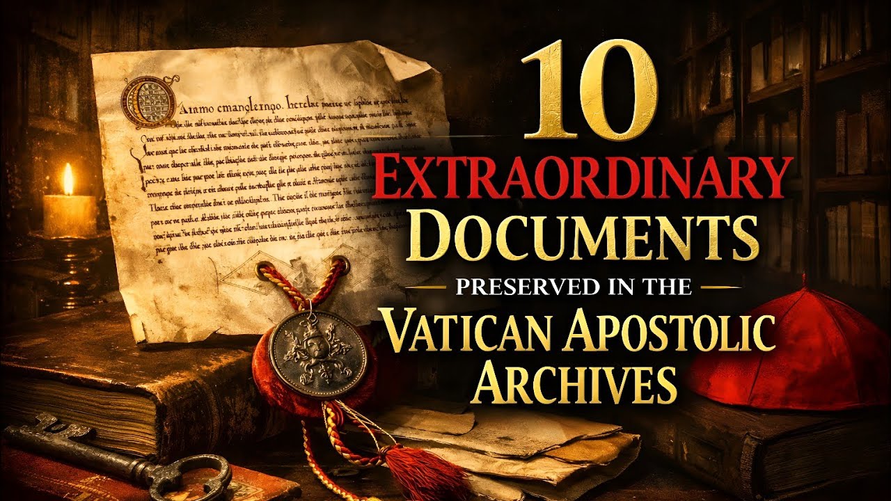 10 Extraordinary Documents Preserved in the Vatican Apostolic Archives