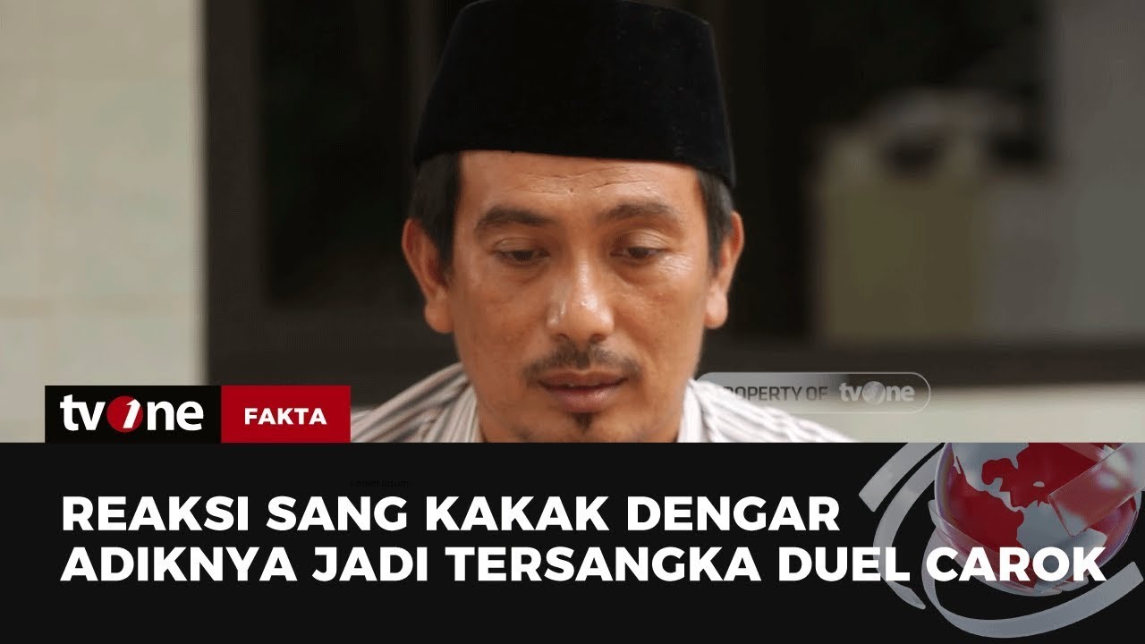 Reaksi sang Kakak Dengar Adiknya Jadi Tersangka Duel | Fakta tvOne