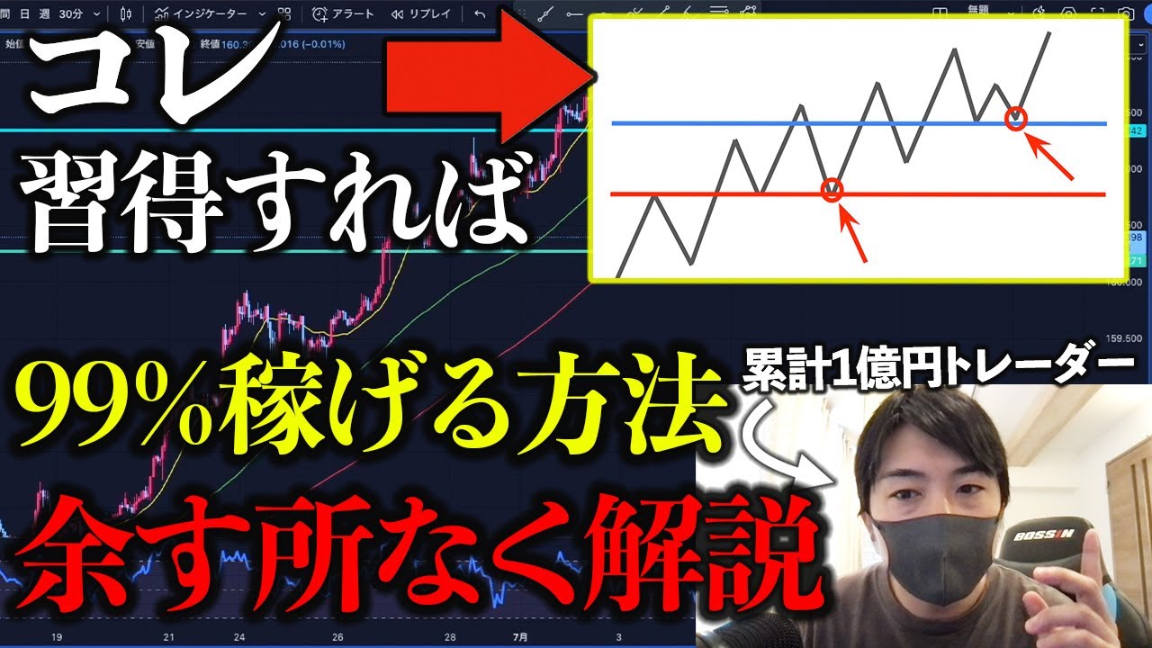 FXは値動きの仕組みがわかれば誰でも勝てるのでコツを全部教えます