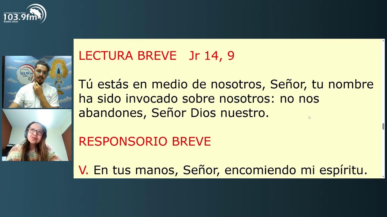 Conversando y Rezando Con... -·sinai109fm