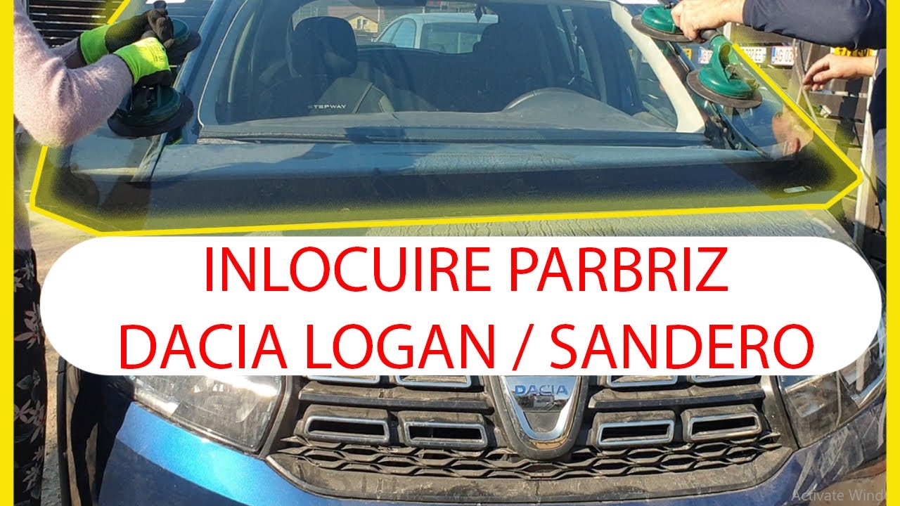 Замена DACIA Logan / Sandero WINDSCREEN
