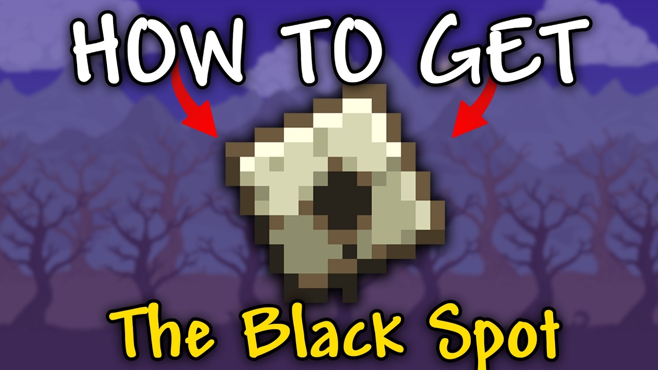 How to Get The Black Spot in Terraria | The Black Spot terraria