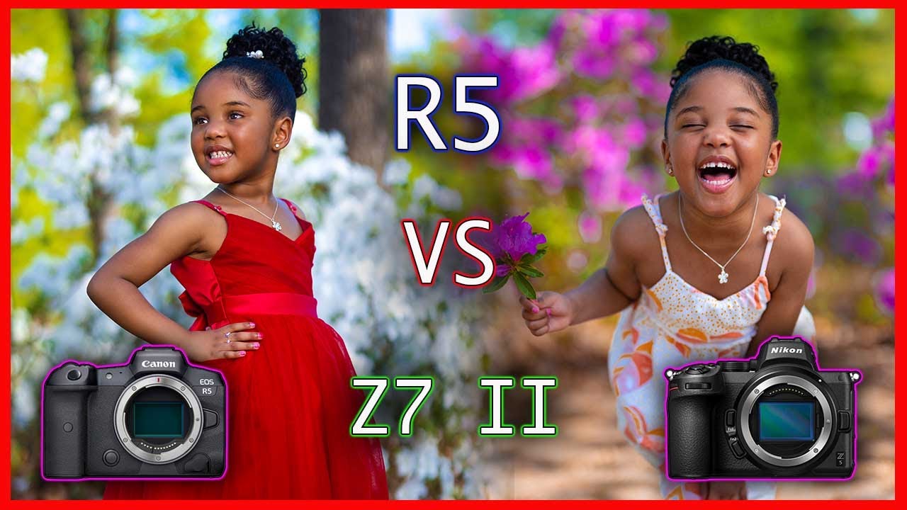 CANON R5 VS NIKON Z7II 🤯 Who has the better SENSOR?? Has Canon caught up? 50mm 1.2 raw file download