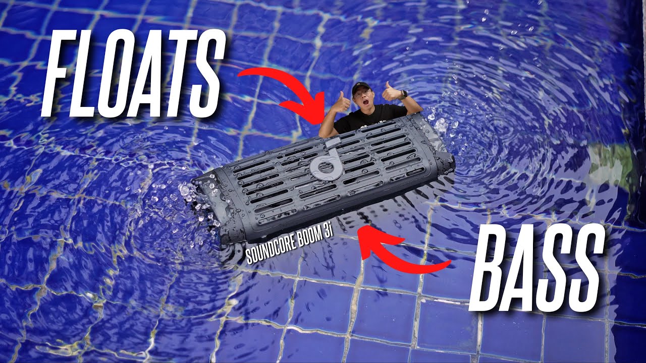 This FLOATING Speaker Is INSANE! soundcore Boom 3i Review & Water Test!