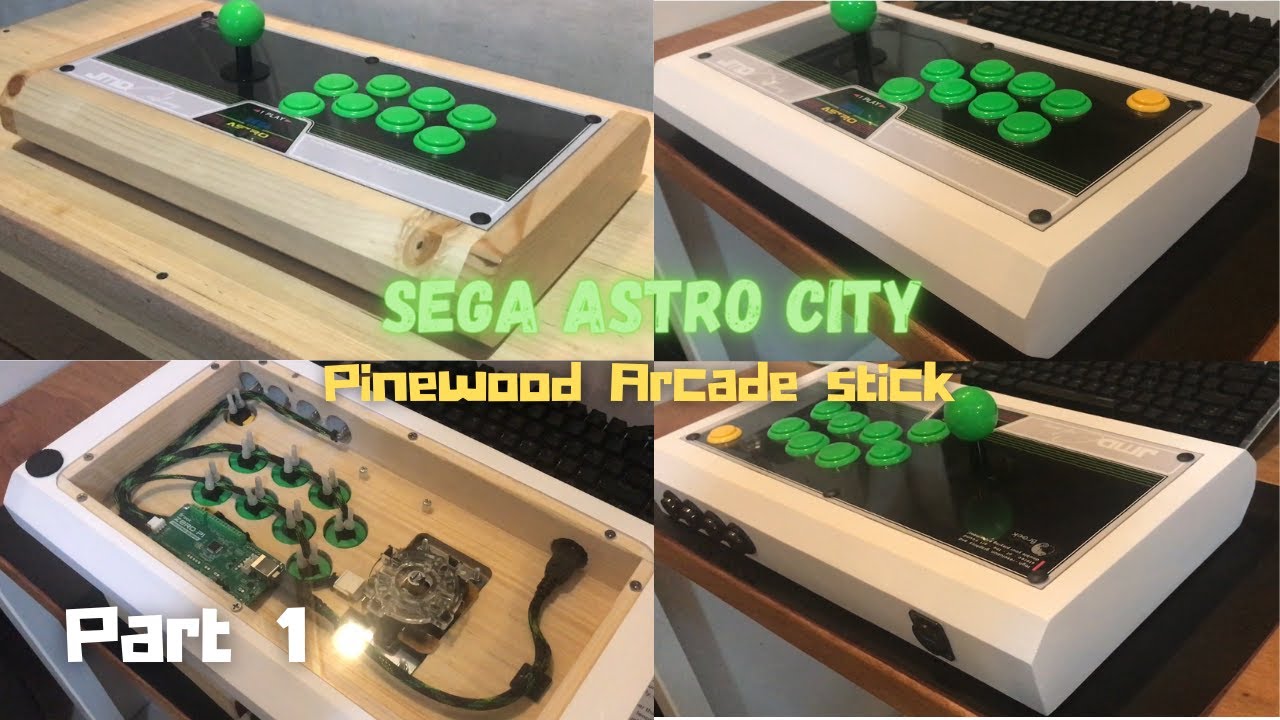 DIY Arcade Stick | Sega Astro City | Brook Zero-PI | Part 1