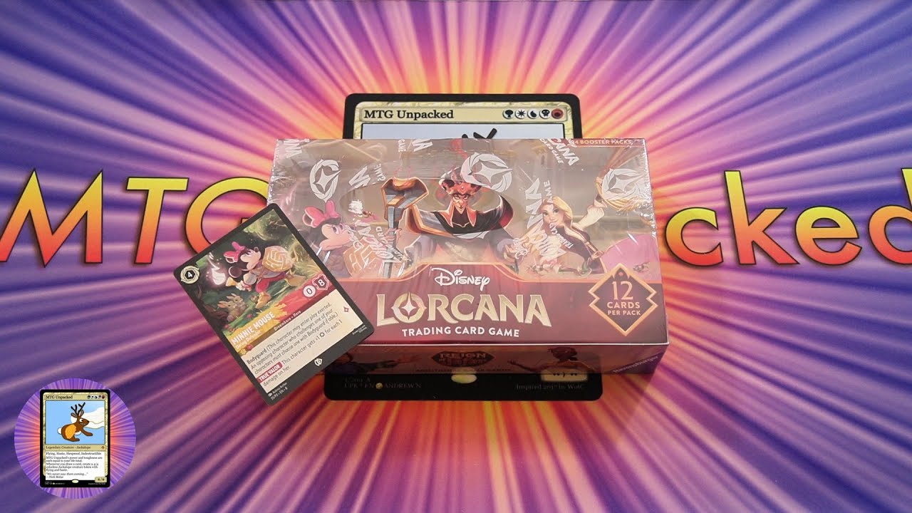Disney Lorcana Reign of Jafar Booster Box Opening - NICE PULLS!