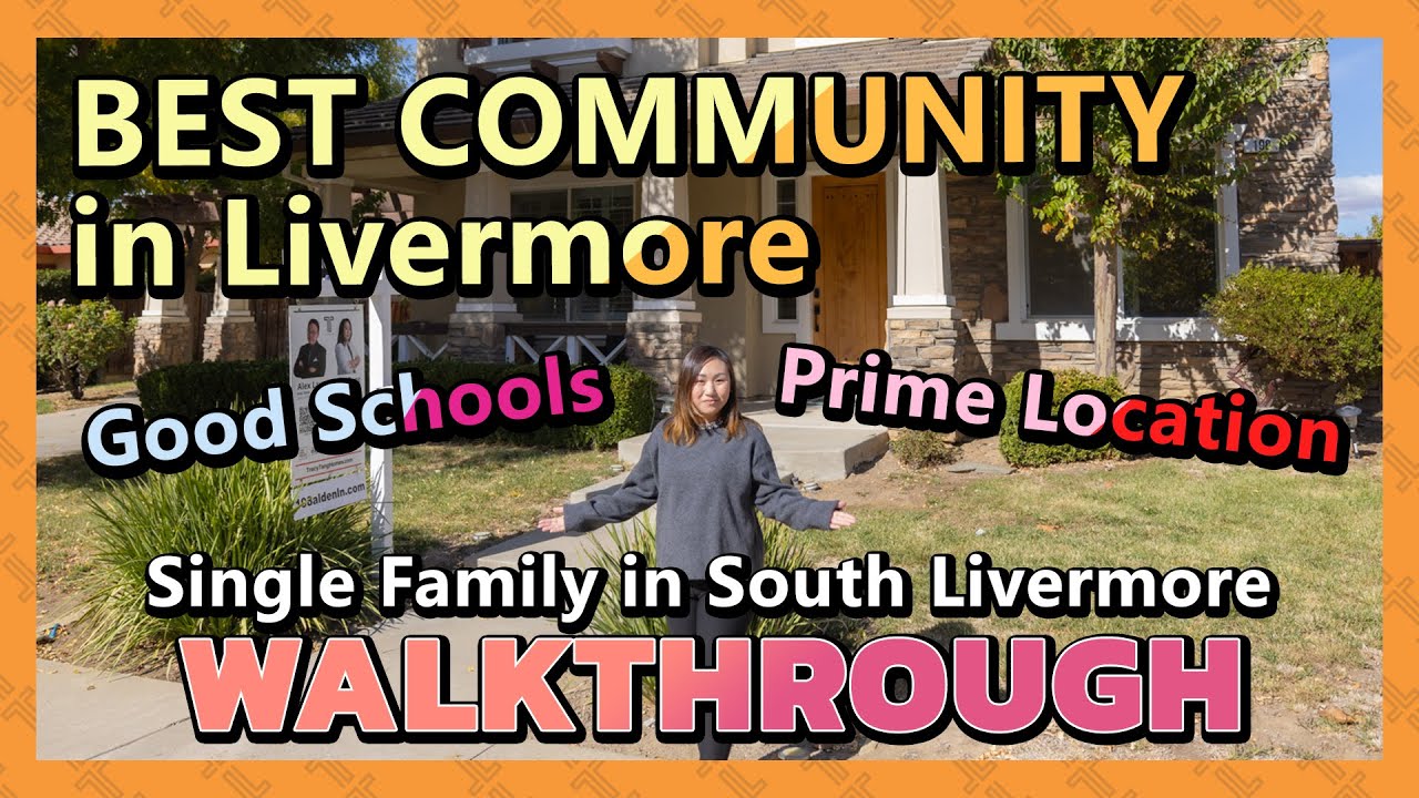WALKTHROUGH! Good Value House in the Best Livermore's Community!