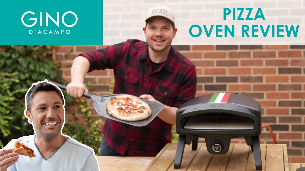 Gino D'Acampo Pizza Oven Review & Gas Fired Pizza Cook Test