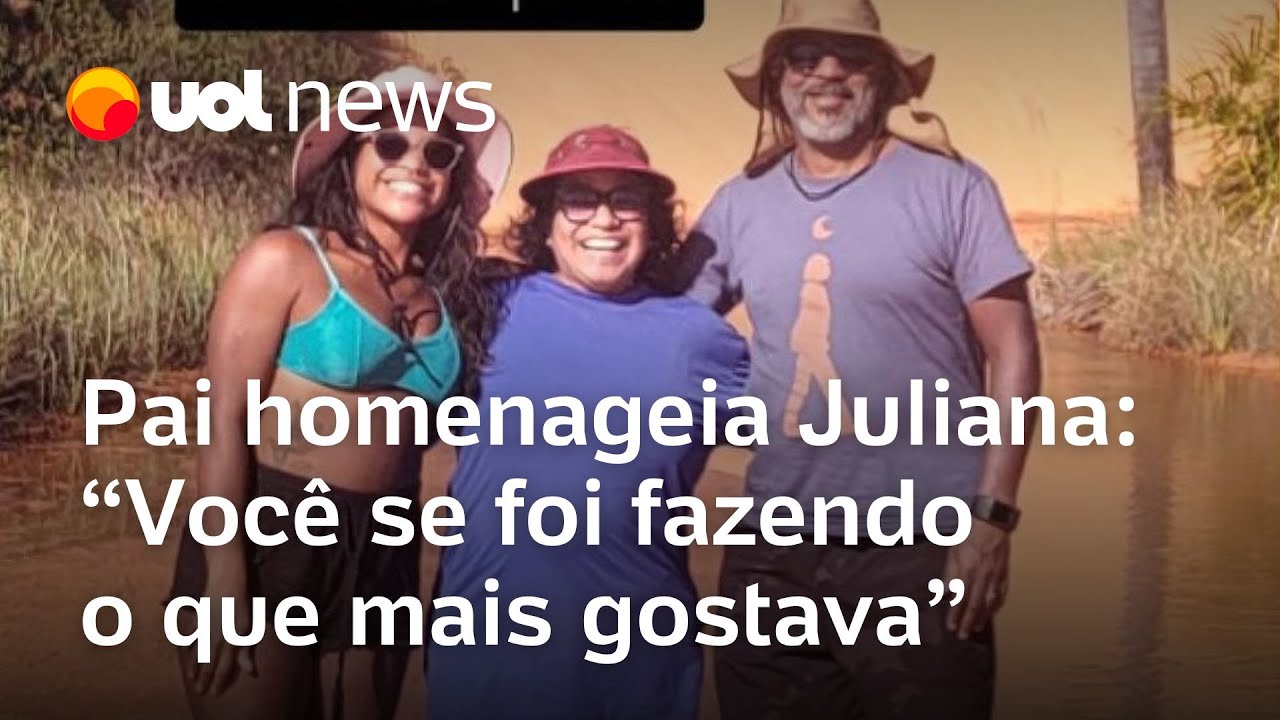 Pai diz que Juliana Marins morreu fazendo o que mais gostava: 'Voa, Juju, voa'