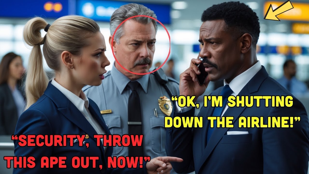 Black CEO Denied Boarding First Class, Until He Makes One Call That Shuts Down The Entire Airline!