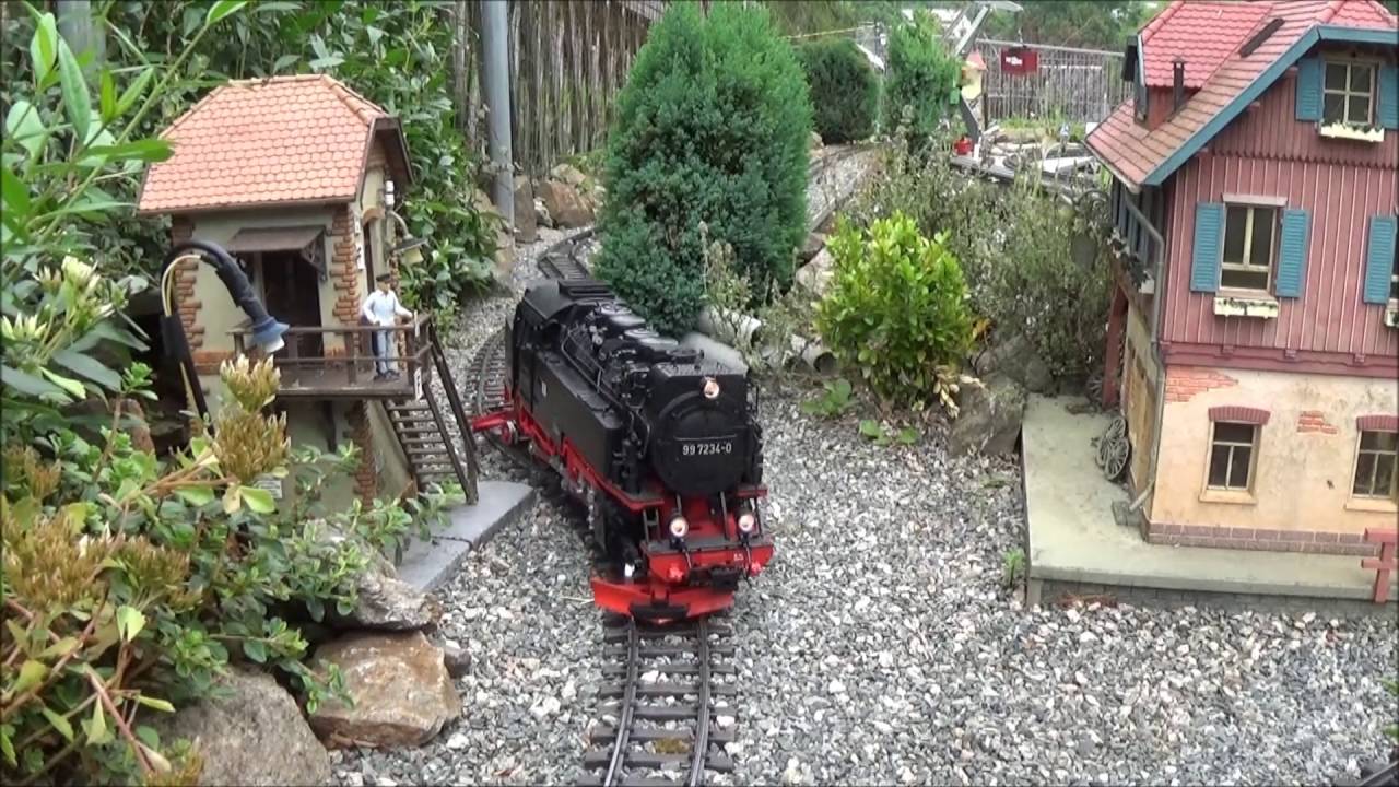HSB 5 Kuppler Harzbahn Dampflok+ Massoth XLS +Verdampfer auf der Lgb Maienstein