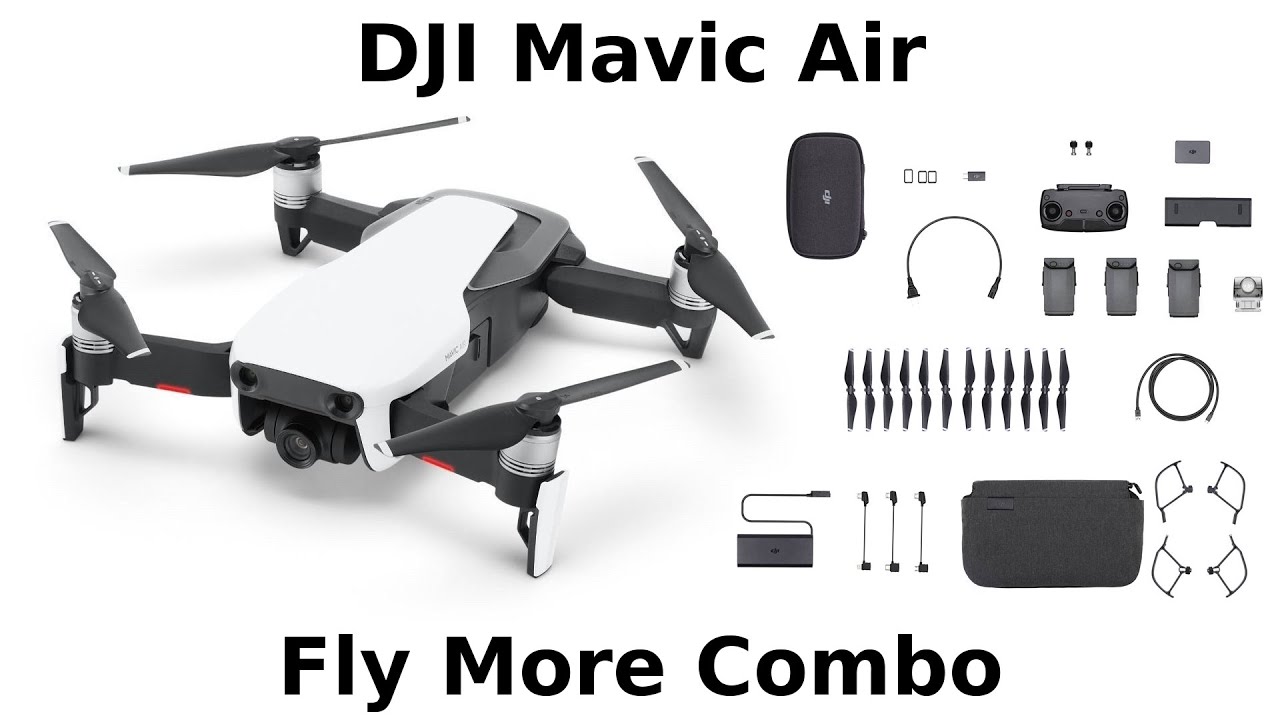 Квадрокоптер DJI Mavic Air Fly More Combo. Часть 1.
