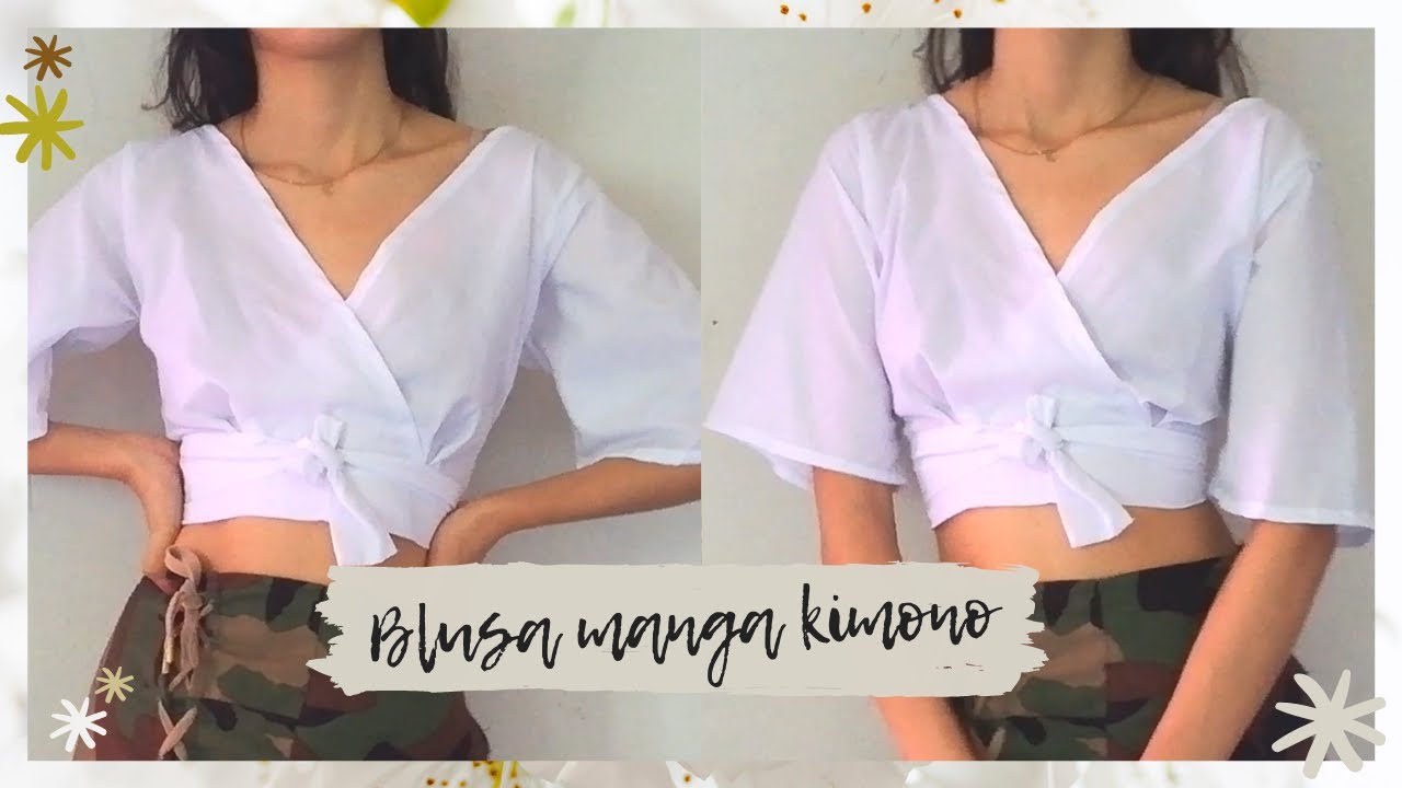 Como hacer una blusa cruzado || DIY top cruzado