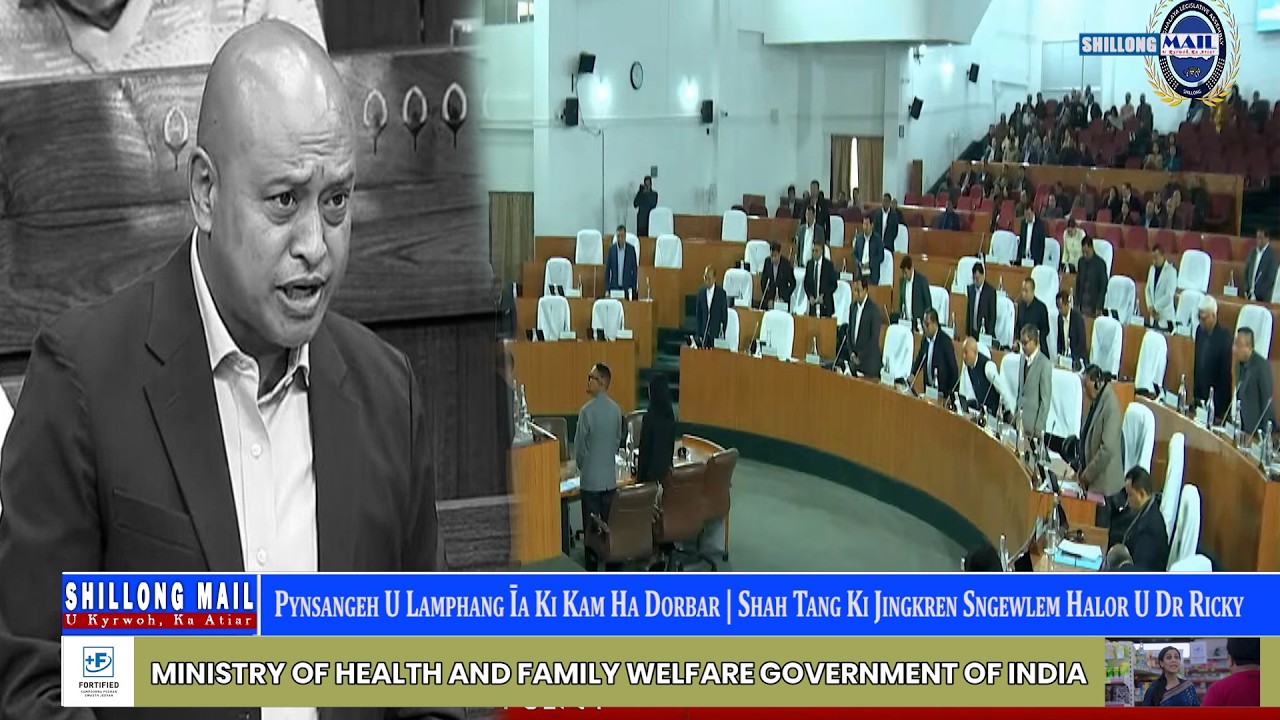 Pynsangeh U Lamphang Īa Ki Kam Ha Dorbar | Shah Tang Ki Jingkren Sngewlem Halor U Dr Ricky