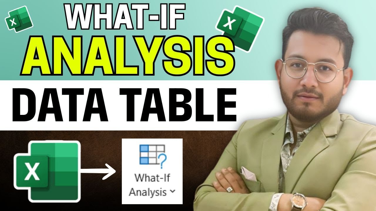 What-If Analysis Data Table in Excel | EMI Calculation Using PMT Formula (One Click Trick)