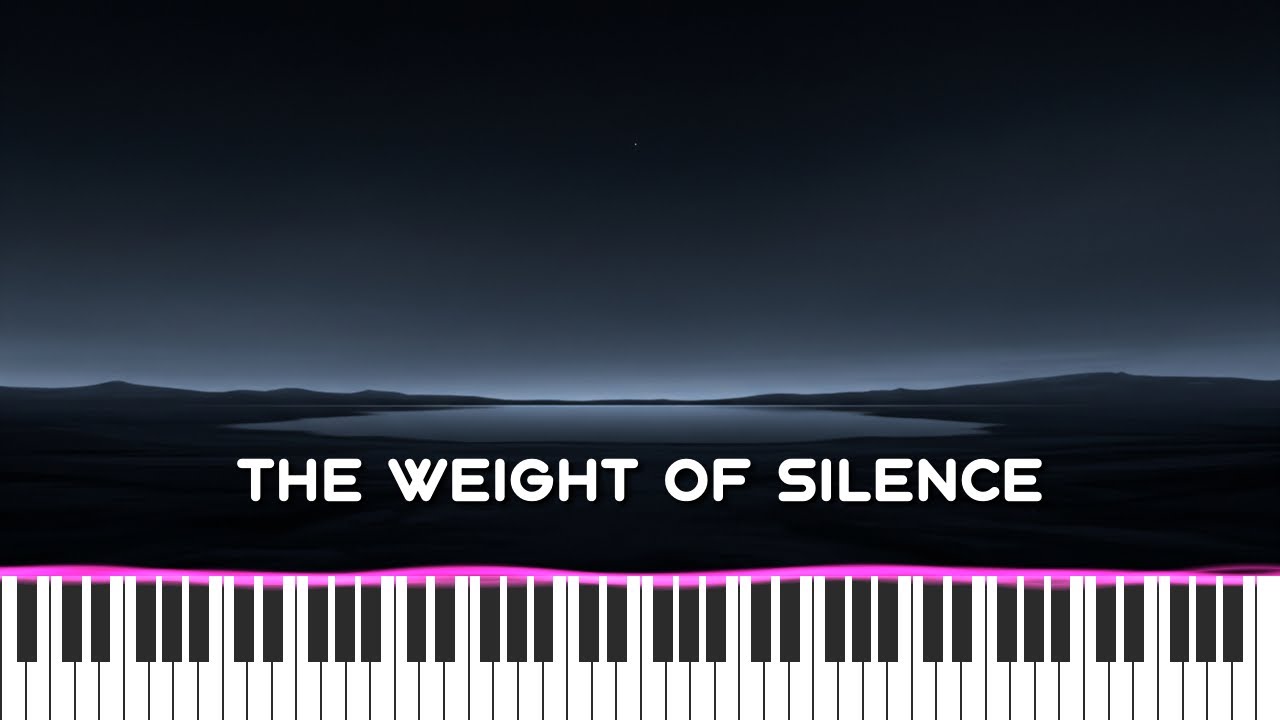 The Weight of Silence - MIDI Visualization