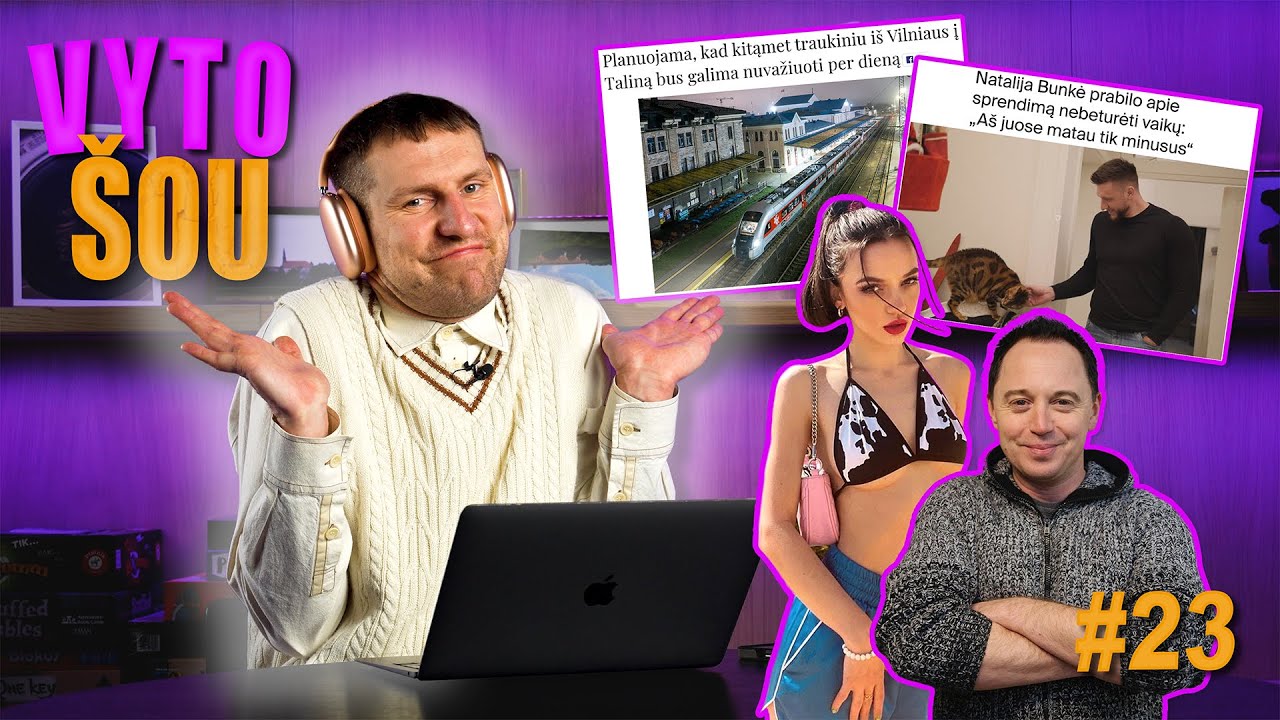 VYTO ŠOU #23 | BUNKĖS VAIKAI | TELEPORTACIJA Į TALINĄ | KEPTA DUONA