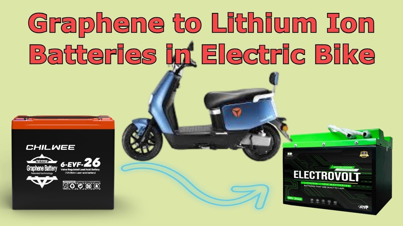 Battery replacement from Graphene to Lithium Ion