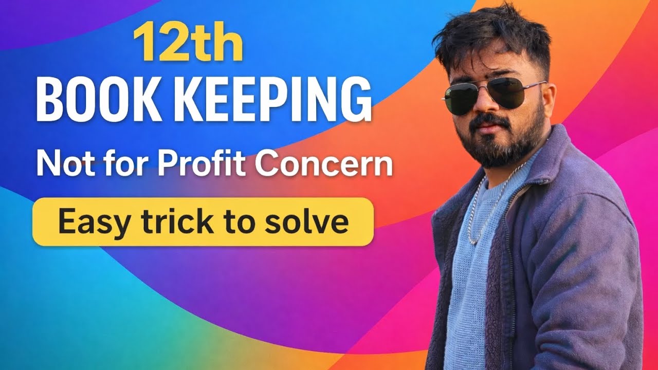Not For Profit Concern | 12th Commerce | previous year question 